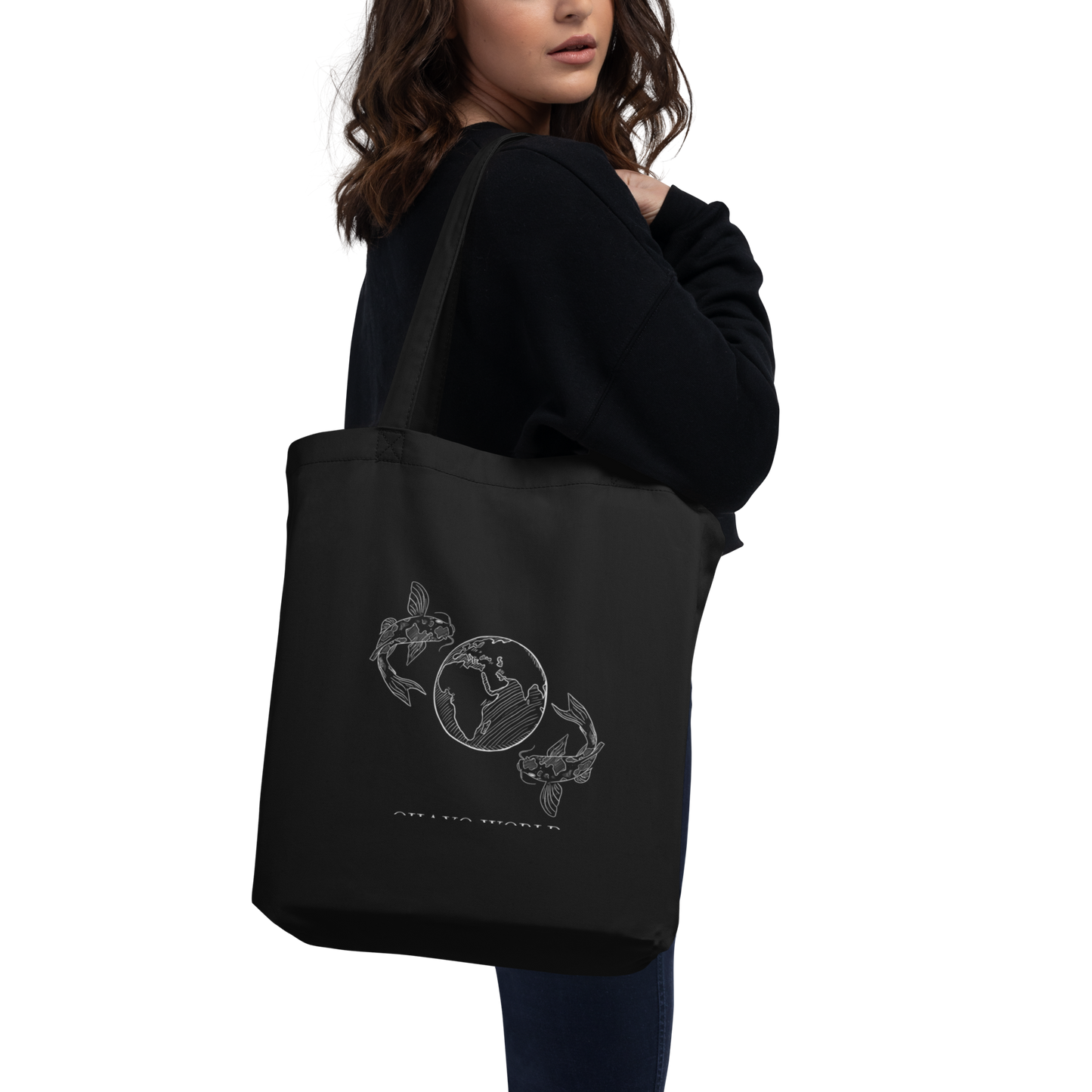 Reconnection Eco Tote Bag - Black