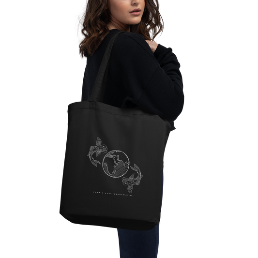 Reconnection Eco Tote Bag - Black