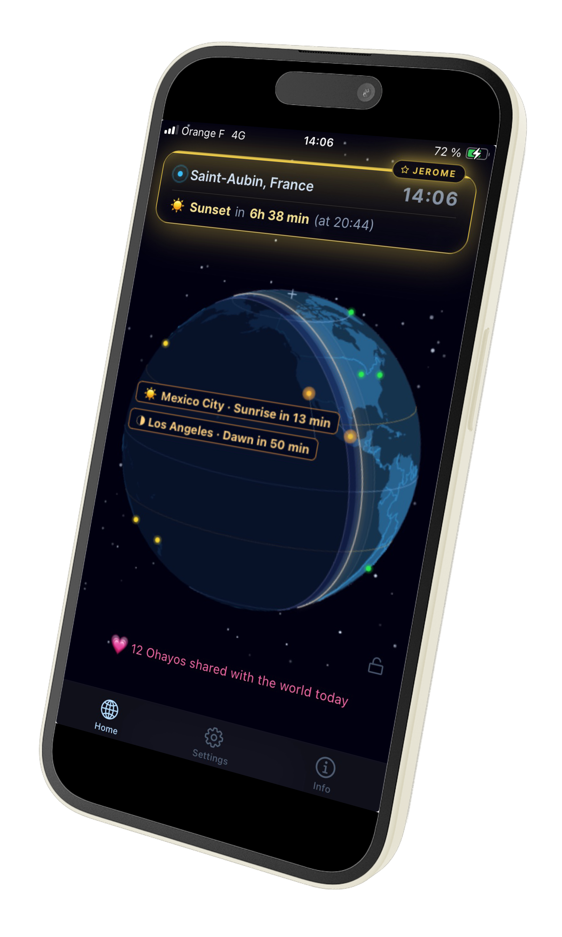 OhayoWorld app screenshot